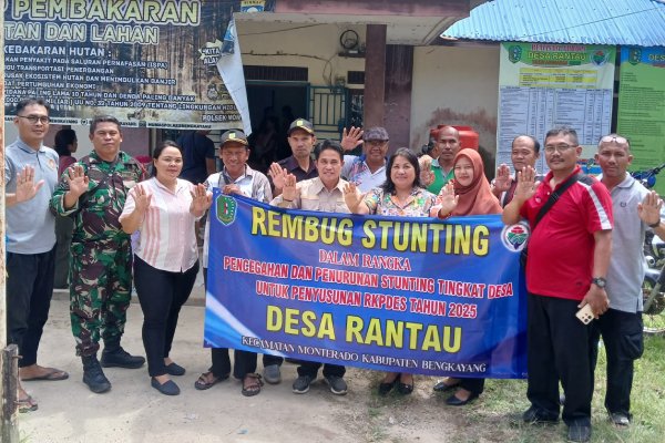 Kegiatan rembuk stunting tingkat kelurahan di Kecamatan Samalantan